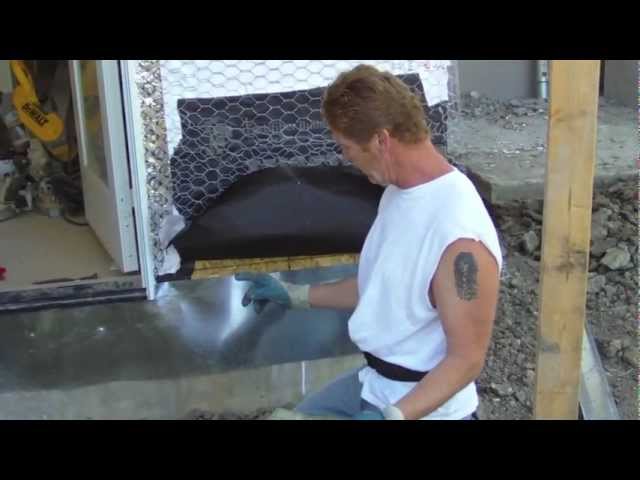 Install Concrete flashing before concret for proper counter flashings ...